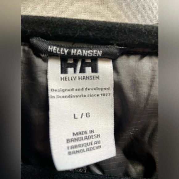 Helly Hansen ULLR Midlayer Fleece full zip Hooded Jacket Sz  L - Picture 8 of 11